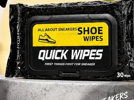 Paquete de 30 pañitos Quick Wipes, regalo con cada kit